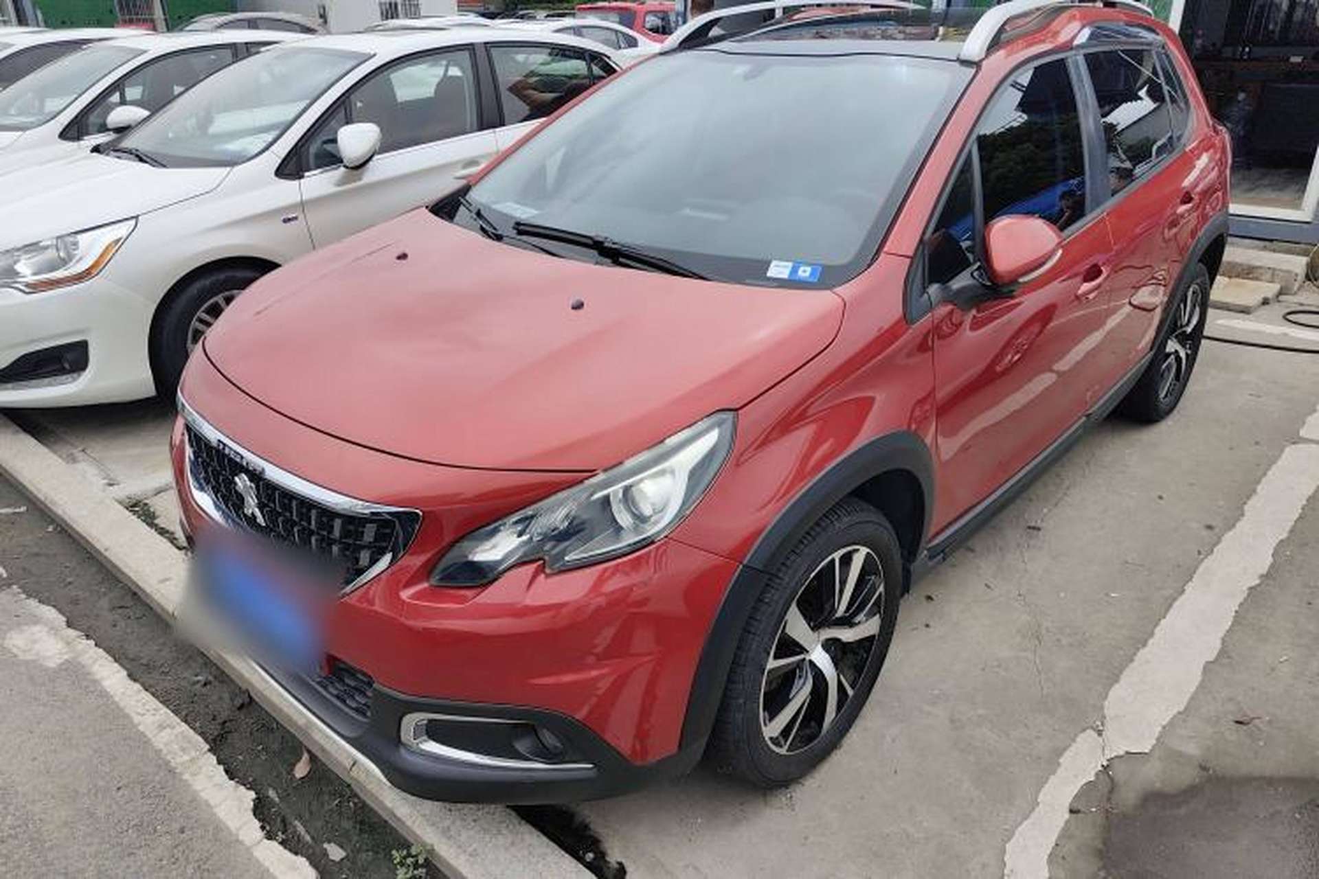 Used Peugeot 2008 2018 1.6L Automatic Fashion Edition Front Left 45 Deg