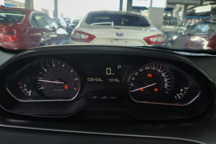 Used Peugeot 2008 2018 1.6L Automatic Fashion Edition Odometer Close Up
