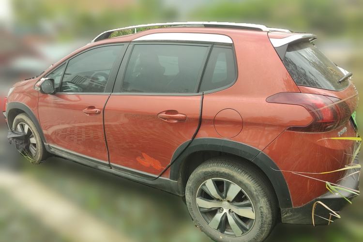Used Peugeot 2008 2018 1.6L Automatic Trend Edition Rear Left 45 Deg