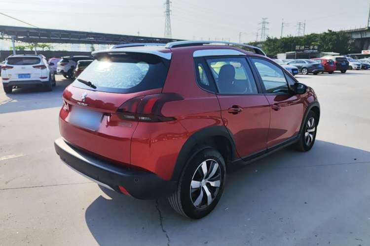Used Peugeot 2008 2018 1.6L Automatic Trend Edition Rear Right 45 Deg