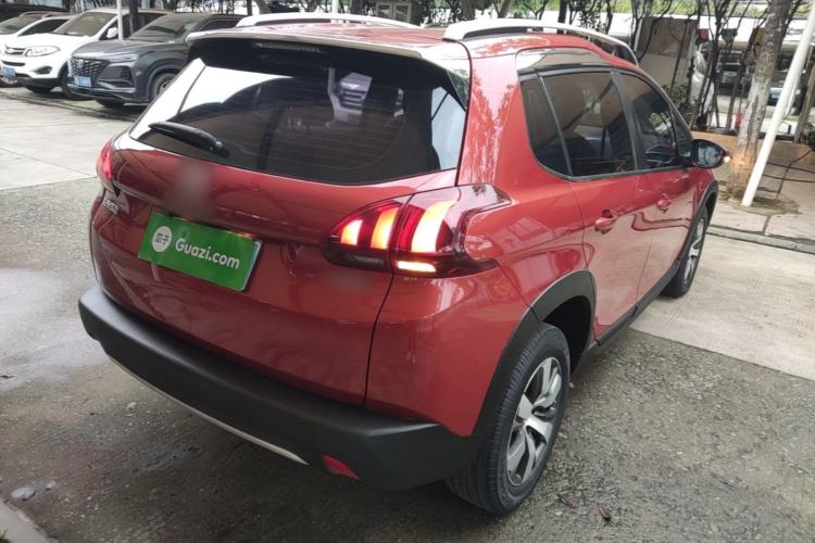 Used Peugeot 2008 2018 1.6L Automatic Trend Edition Rear Right 45 Deg
