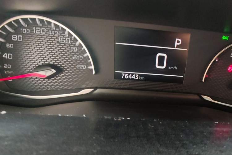 Used Peugeot 2008 2020 230THP RuiShang Edition Odometer Close Up