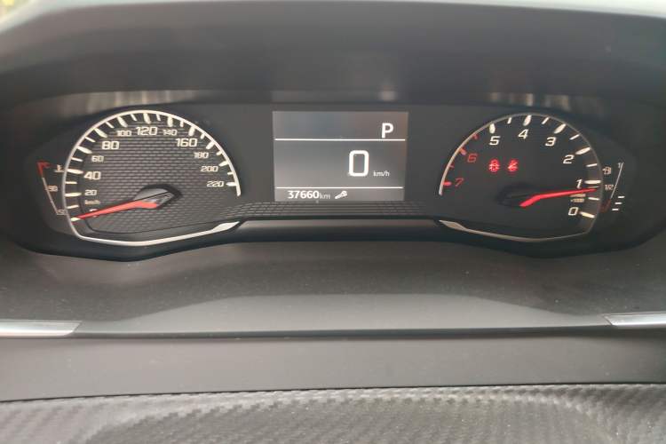 Used Peugeot 2008 2020 230THP RuiShang Edition Odometer Close Up