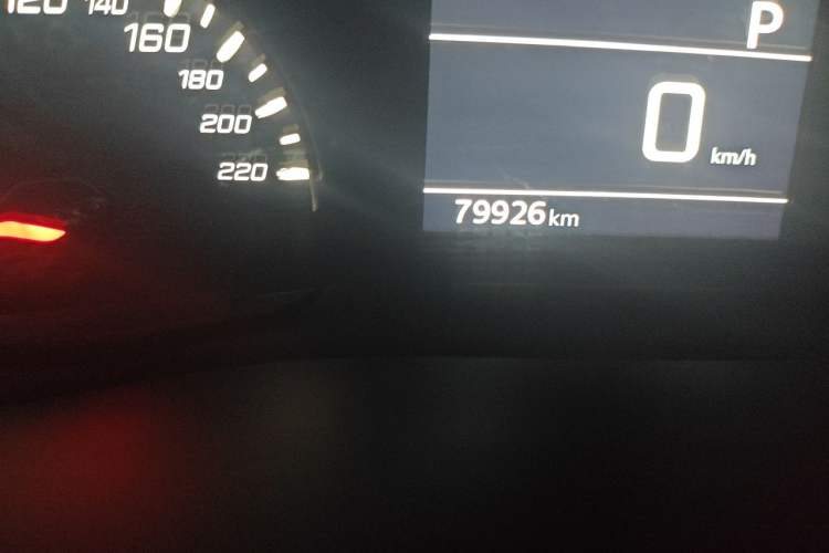 Used Peugeot 2008 2020 230THP RuiShang Edition Odometer Close Up