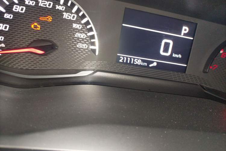Used Peugeot 2008 2020 230THP RuiShang Edition Odometer Close Up