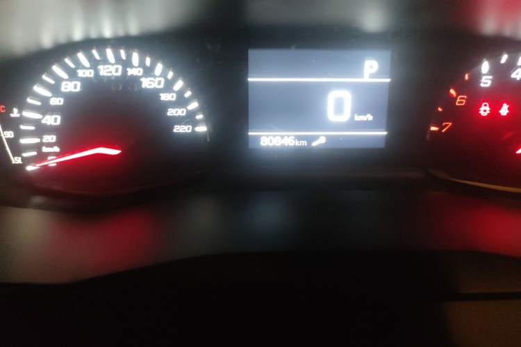 Used Peugeot 2008 2020 230THP RuiShang Edition Odometer Close Up