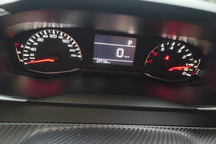 Used Peugeot 2008 2020 230THP RuiShang Edition Odometer Close Up