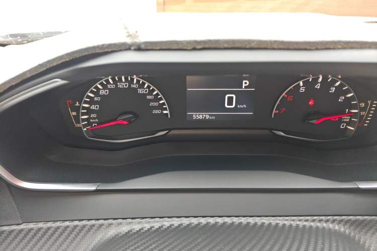 Used Peugeot 2008 2022 230THP THE ONE Odometer Close Up
