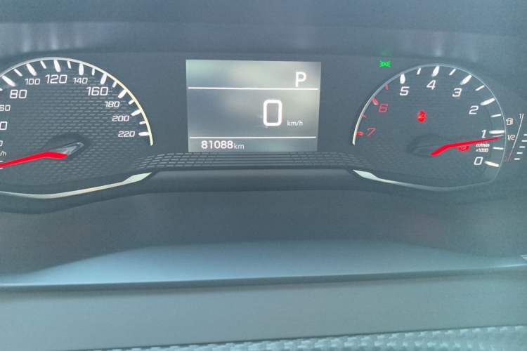 Used Peugeot 2008 2022 230THP THE ONE Odometer Close Up