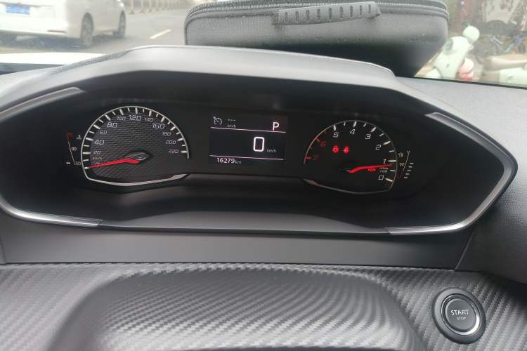 Used Peugeot 2008 2022 230THP THE ONE Odometer Close Up