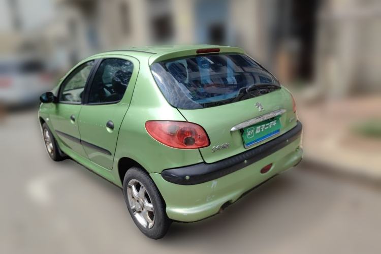 Used Peugeot 206 2006 1.4L Manual Fashion Edition Rear Left 45 Deg