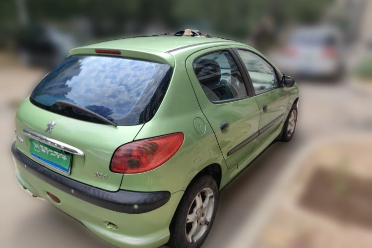 Used Peugeot 206 2006 1.4L Manual Fashion Edition Rear Right 45 Deg