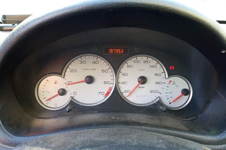 Used Peugeot 206 2007 1.6L Manual Thrill Edition Instrument Cluster
