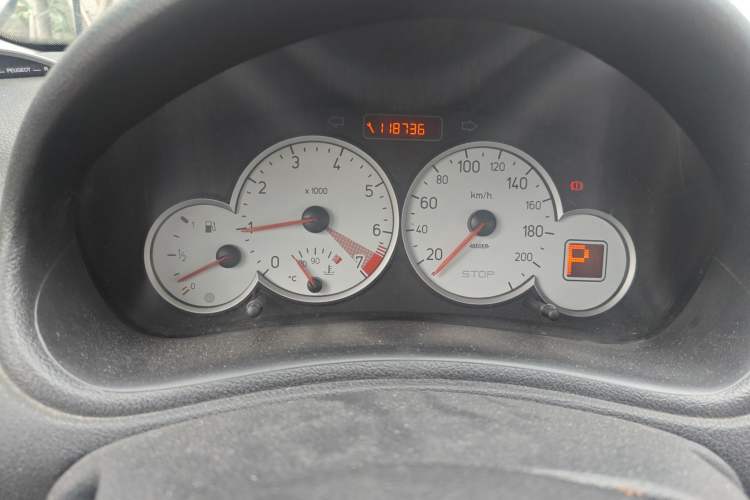 Used Peugeot 206 2007 1.6L Automatic Active Version Instrument Cluster