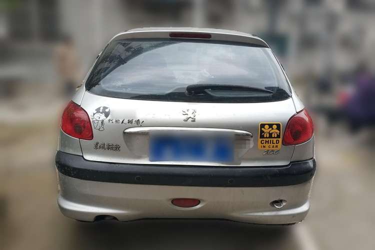 Used Peugeot 206 2007 1.6L Automatic Active Version Rear