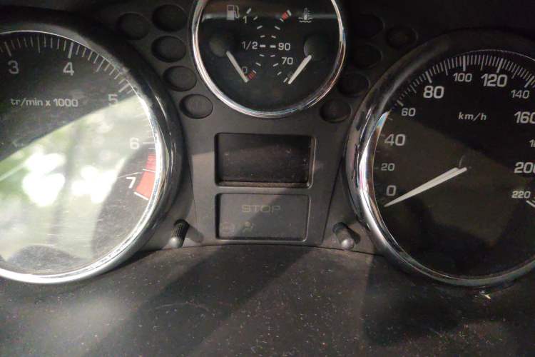 Used Peugeot 207 2009 2-Door Hatchback 1.4L Manual Yule Edition Odometer Close Up