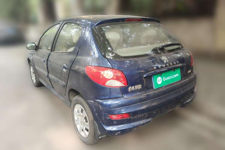 Used Peugeot 207 2009 2-Door Hatchback 1.4L Manual Yule Edition Rear Left 45 Deg