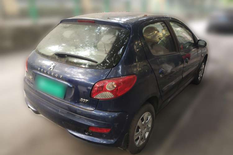 Used Peugeot 207 2009 2-Door Hatchback 1.4L Manual Yule Edition Rear Right 45 Deg