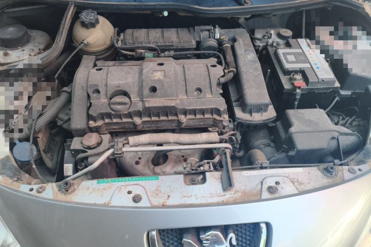 Used Peugeot 207 2009 Sedan 1.6L Manual Pleasure Edition Engine Bay