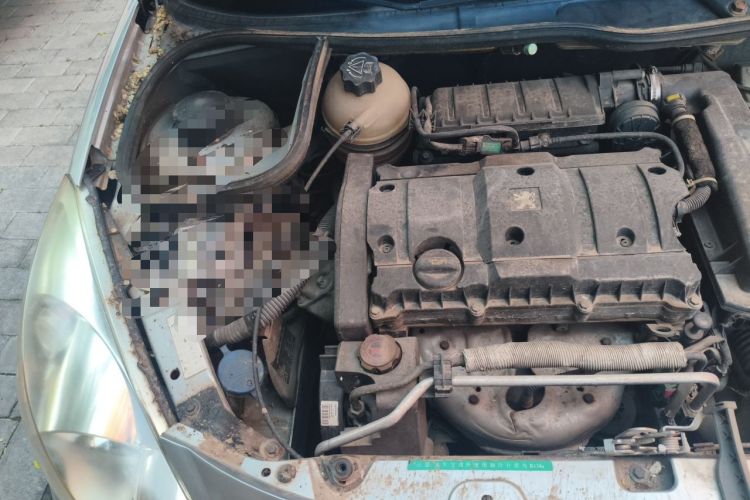 Used Peugeot 207 2009 Sedan 1.6L Manual Pleasure Edition Engine Bay Right
