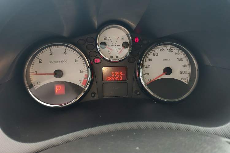 Used Peugeot 207 2010 Hatchback 1.6L Automatic Yule Edition Instrument Cluster