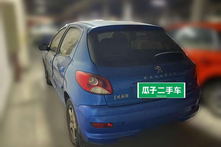 Used Peugeot 207 2010 Hatchback 1.4L Manual Yule Edition Rear Left 45 Deg