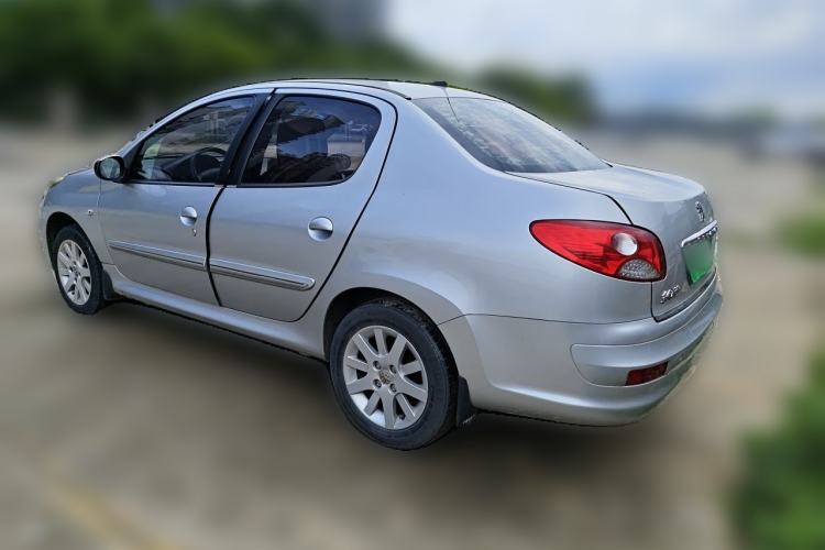 Used Peugeot 207 2010 Sedan 1.4L Manual Enjoy Edition Rear Left 45 Deg