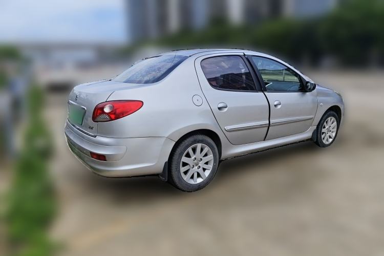 Used Peugeot 207 2010 Sedan 1.4L Manual Enjoy Edition Rear Right 45 Deg