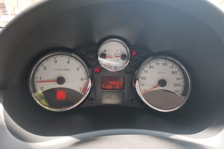 Used Peugeot 207 2011 Sedan 1.6L Automatic Yule Edition Instrument Cluster