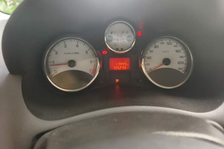 Used Peugeot 207 2011 Hatchback 1.4L Manual Yule Edition Odometer Close Up