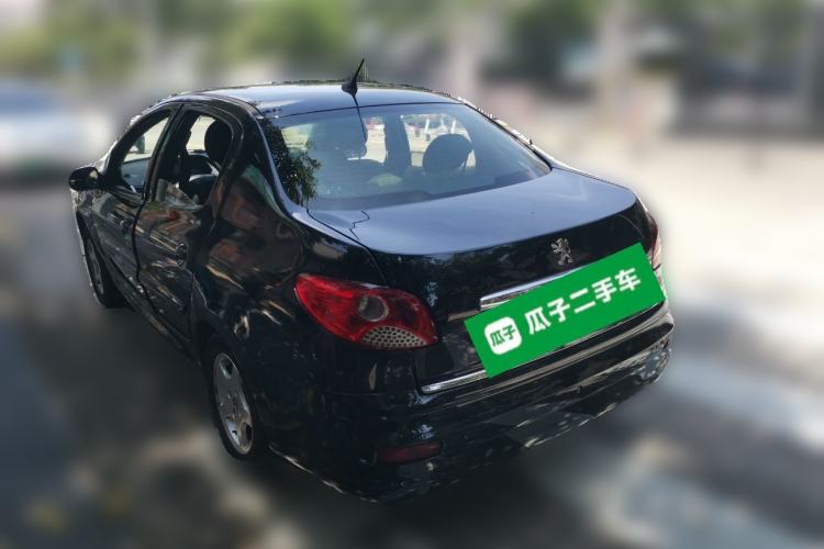 Used Peugeot 207 2011 Sedan 1.6L Automatic Yule Edition Rear Left 45 Deg