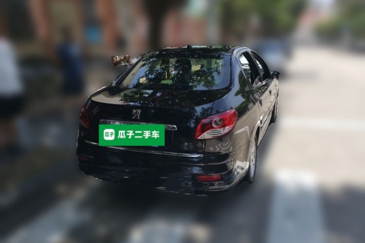 Used Peugeot 207 2011 Sedan 1.6L Automatic Yule Edition Rear Right 45 Deg