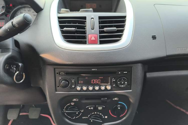 Used Peugeot 207 2011 Hatchback 1.4L Manual Yule Edition Audio And AC Panel