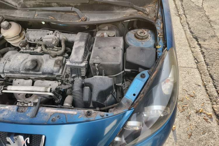 Used Peugeot 207 2011 Hatchback 1.4L Manual Yule Edition Engine Bay Left
