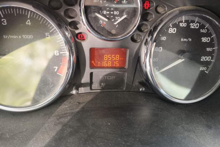 Used Peugeot 207 2011 Hatchback 1.4L Manual Yule Edition Odometer Close Up