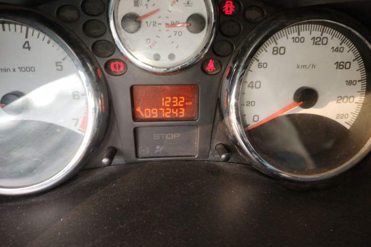 Used Peugeot 207 2011 Hatchback 1.4L Manual Yule Edition Odometer Close Up