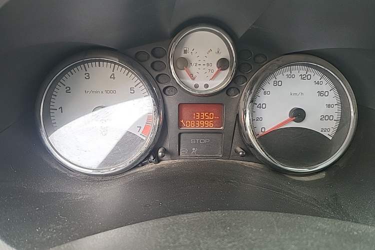 Used Peugeot 207 2011 Hatchback 1.4L Manual Yule Edition Odometer Close Up