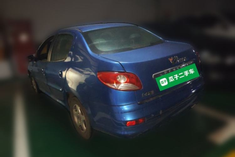 Used Peugeot 207 2011 Sedan 1.4L Manual Yule Edition Rear Left 45 Deg