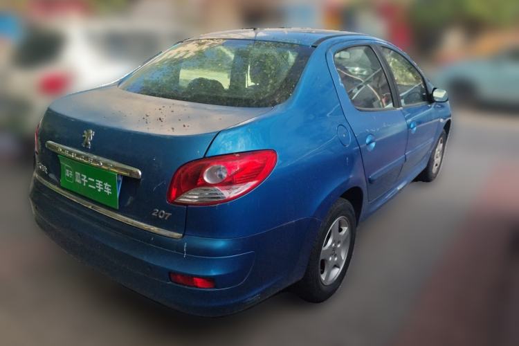 Used Peugeot 207 2011 Sedan 1.4L Manual Yule Edition Rear Right 45 Deg