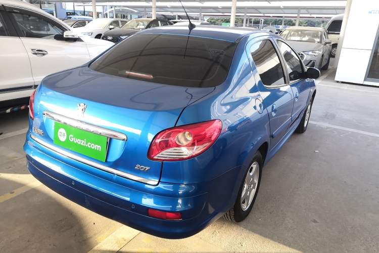 Used Peugeot 207 2011 Sedan 1.4L Manual Yule Edition Rear Right 45 Deg
