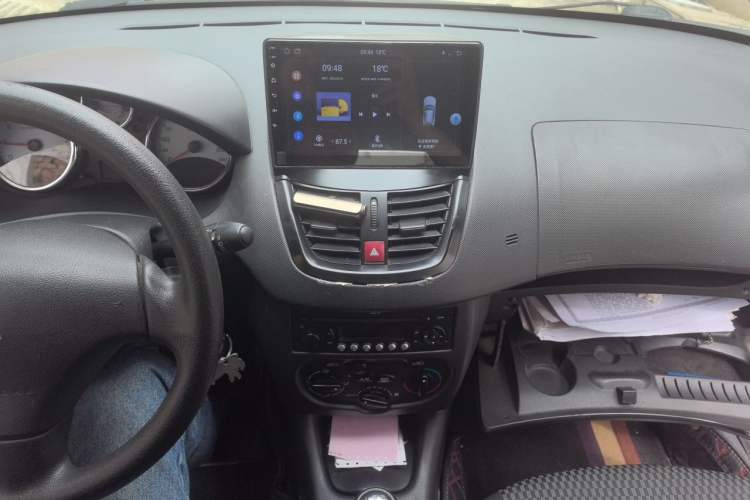 Used Peugeot 207 2011 Hatchback 1.4L Manual Yule Edition Audio And AC Panel