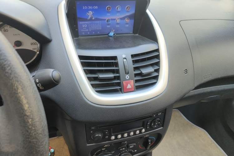 Used Peugeot 207 2011 Hatchback 1.4L Manual Yule Edition Audio And AC Panel