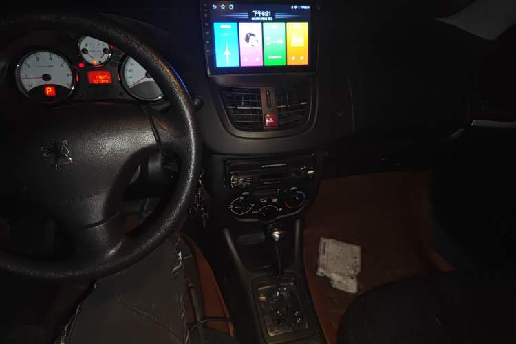 Used Peugeot 207 2011 Hatchback 1.6L Automatic Yule Edition Audio And AC Panel