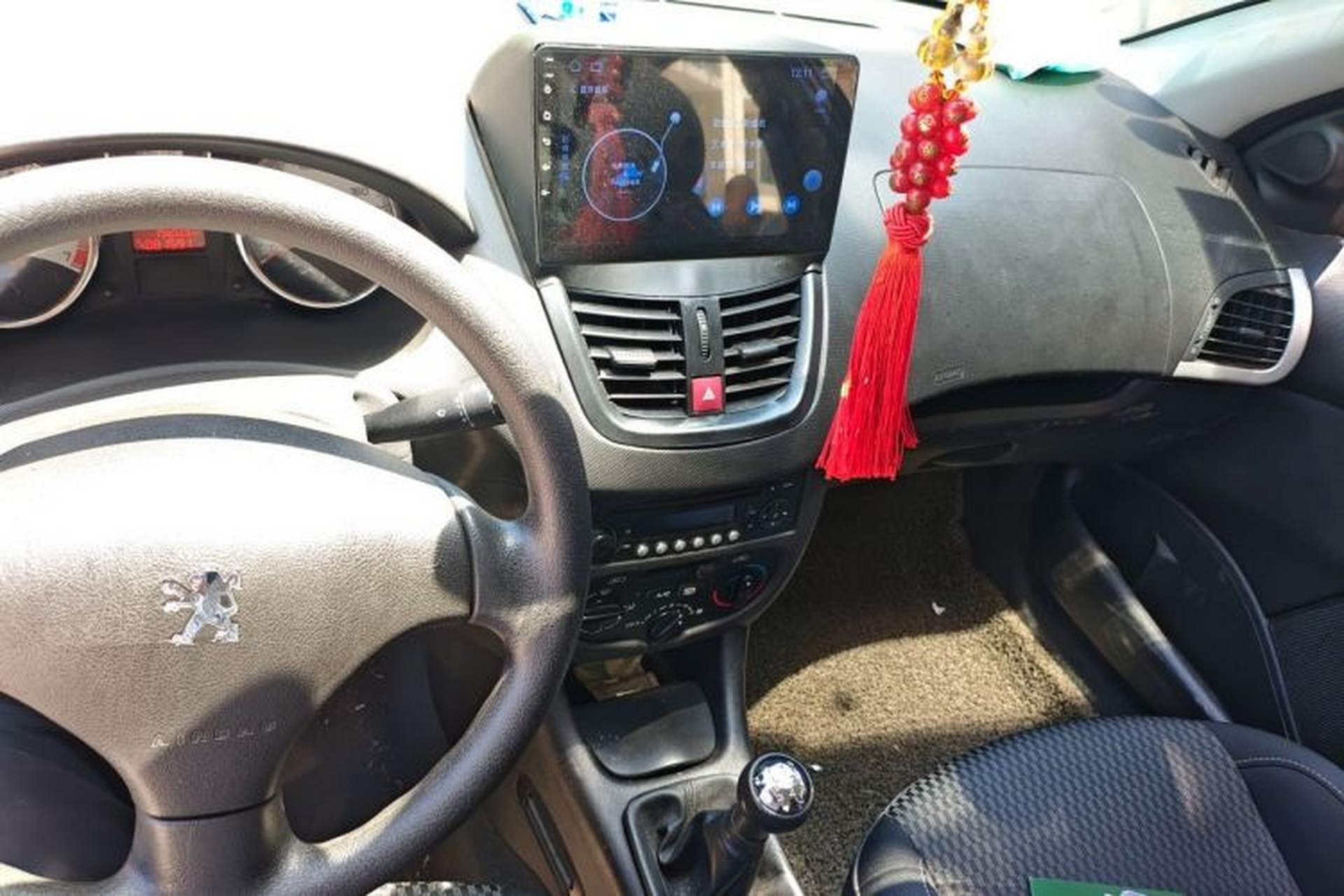 Used Peugeot 207 2011 Sedan 1.4L Manual Yule Edition Audio And AC Panel