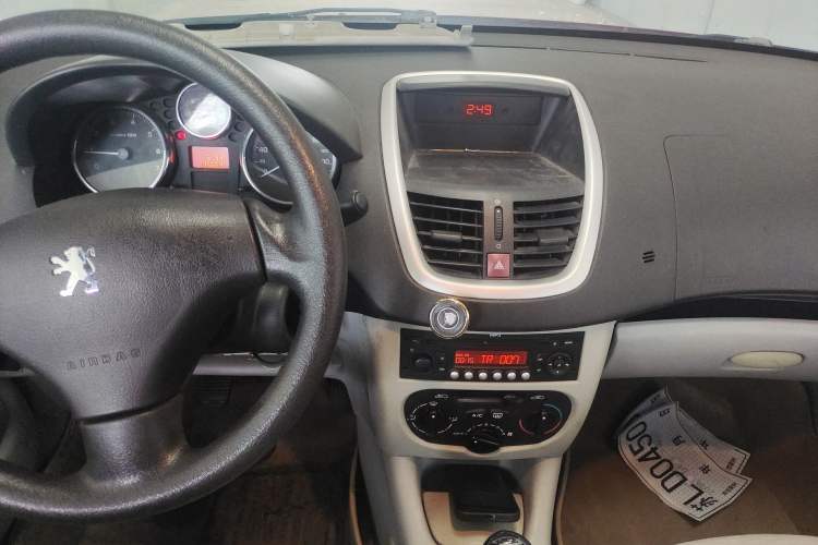 Used Peugeot 207 2011 Hatchback 1.4L Manual Yule Edition Audio And AC Panel