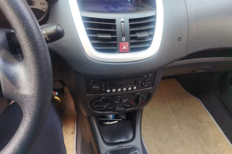 Used Peugeot 207 2011 Hatchback 1.4L Manual Yule Edition Audio And AC Panel