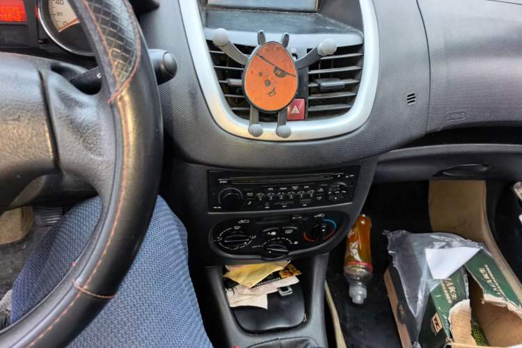 Used Peugeot 207 2011 Sedan 1.4L Manual Yule Edition Audio And AC Panel