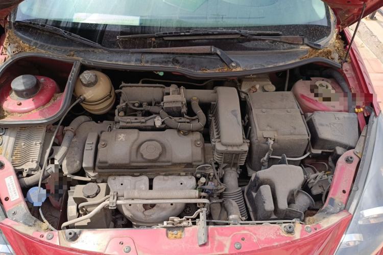 Used Peugeot 207 2011 Sedan 1.4L Manual Yule Edition Engine Bay