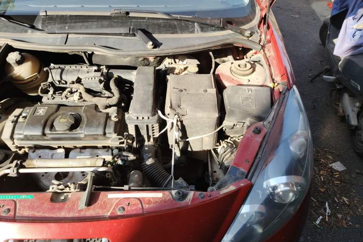 Used Peugeot 207 2011 Sedan 1.4L Manual Yule Edition Engine Bay Left