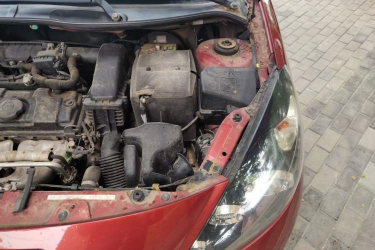 Used Peugeot 207 2011 Sedan 1.4L Manual Yule Edition Engine Bay Left